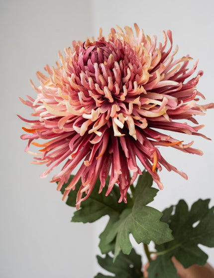 Faux Flower Chrysant Vintage Rose - Things I Like Things I Love