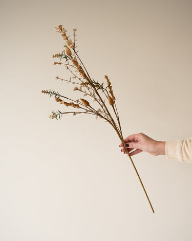 Faux Flower Field Bouquet Poppy Brown - Things I Like Things I Love