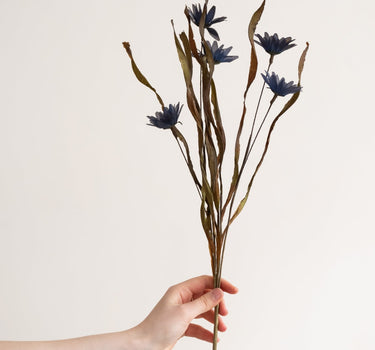 Faux Flower Gerbera Blue - Things I Like Things I Love