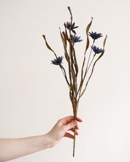 Faux Flower Gerbera Blue - Things I Like Things I Love