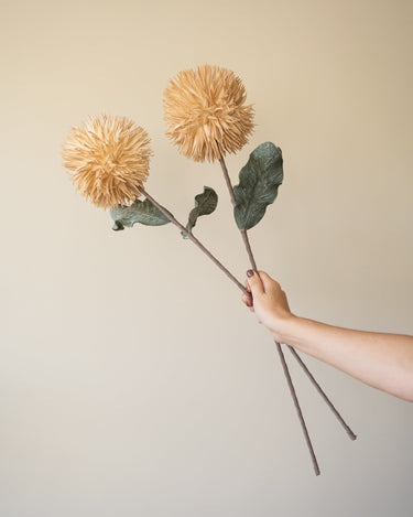 Faux Flower Harvest Beige - Things I Like Things I Love