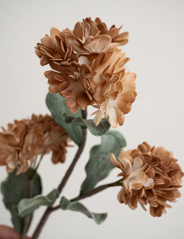 Faux Flower Ochre - Things I Like Things I Love