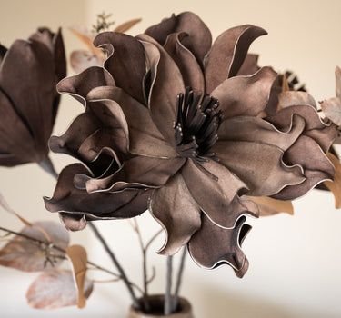 Faux Flower PE Brown - Things I Like Things I Love