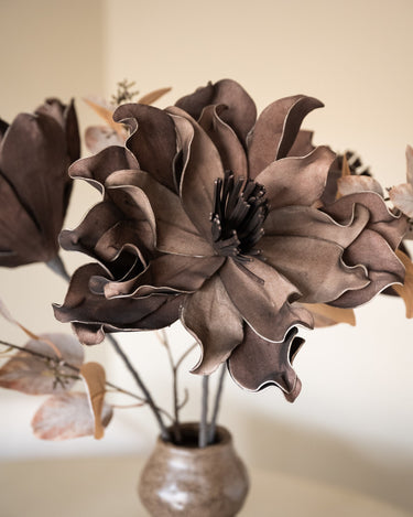 Faux Flower PE Brown - Things I Like Things I Love