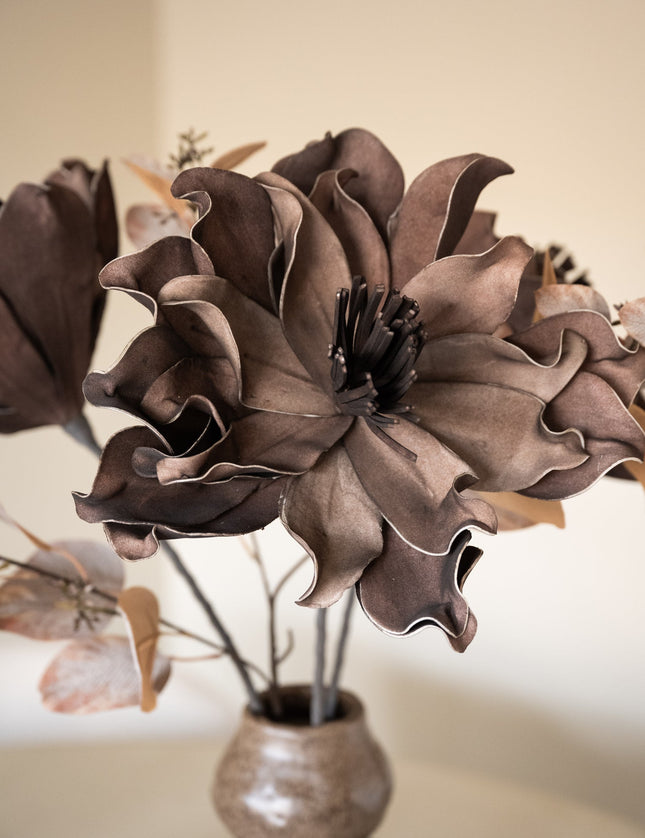 Faux Flower PE Brown - Things I Like Things I Love