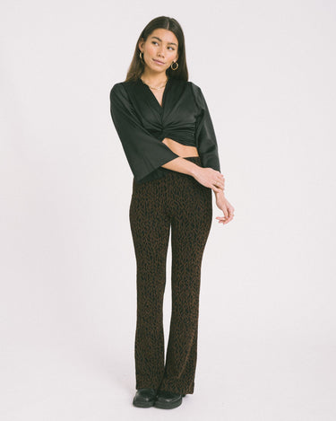 Gilly Pasa Flared Pants Black - Things I Like Things I Love