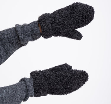 Gloves 100% Wool Freeze - Black - Things I Like Things I Love