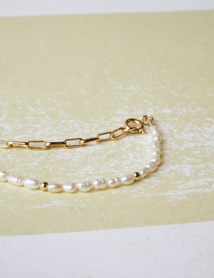 Goldfilled Bracelet Pearl Dreamer - Things I Like Things I Love