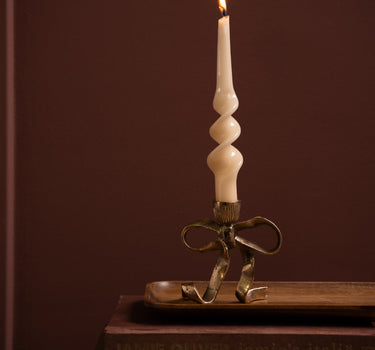 Handmade Candle Holder Riley Ribbon - Things I Like Things I Love