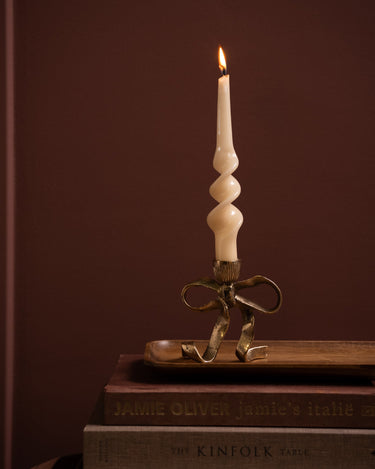 Handmade Candle Holder Riley Ribbon - Things I Like Things I Love