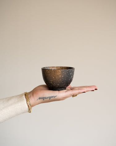 Handmade Japanese Edo Brown Cup - Things I Like Things I Love