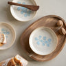 Handmade Japanese Mini Plate Koshoku Leaf Blue - Things I Like Things I Love