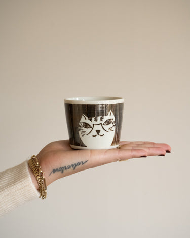 Handmade Japanese Mug Neko Maruke Cat - Things I Like Things I Love