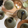 Handmade Japanese Shinryoku Pasta Plate Green - Things I Like Things I Love