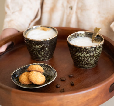 Handmade Japanese Shinryoku Soba Cup Green - Things I Like Things I Love