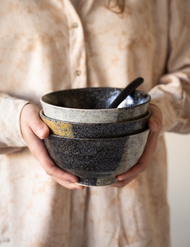 Handmade Japanese Tayo Bowl Oboro Yamakage - Things I Like Things I Love