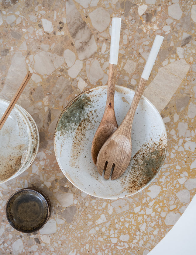 Handmade Japanese Yukishino Salad Bowl - Things I Like Things I Love