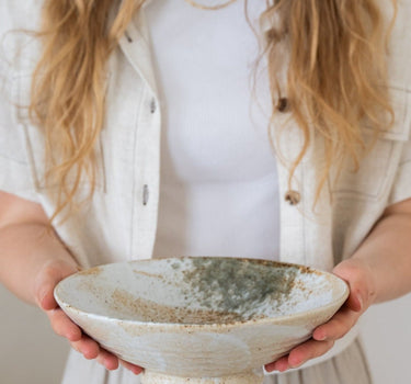 Handmade Japanese Yukishino Salad Bowl - Things I Like Things I Love