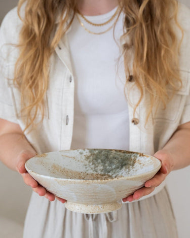 Handmade Japanese Yukishino Salad Bowl - Things I Like Things I Love