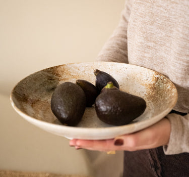 Handmade Japanese Yukishino Serving Bowl - Things I Like Things I Love