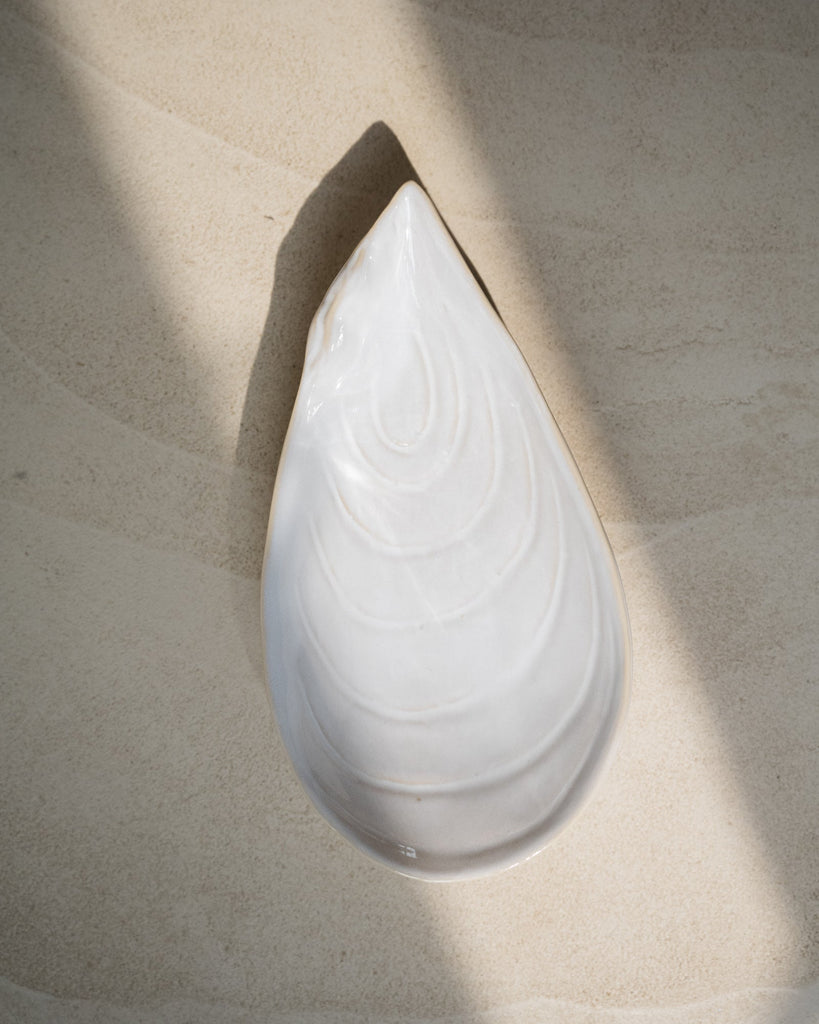 Handmade Moule Bowl Cream / White - Things I Like Things I Love