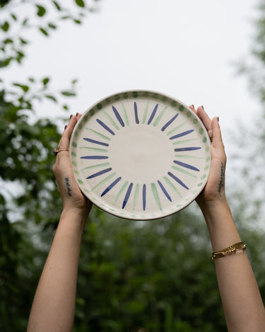 Handmade Moura Breakfast Plate - Things I Like Things I Love