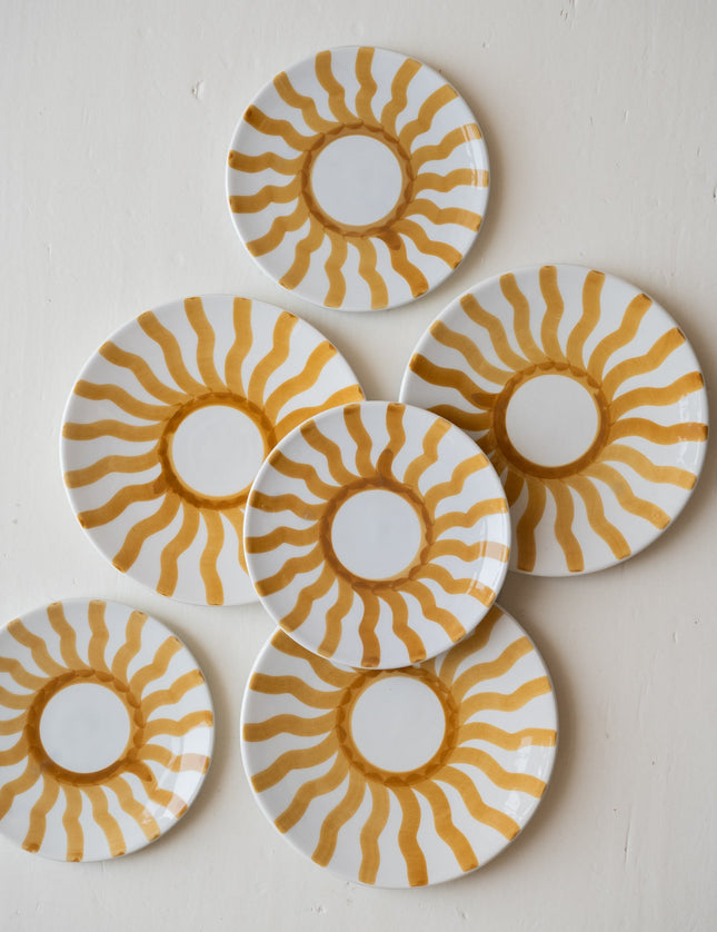 Handmade Plate Medium Yellow - Things I Like Things I Love