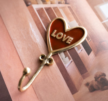 Handmade Pyar Heart Hook - Things I Like Things I Love