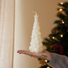 Handmade XMAS Bubble Candle Tree Creme - Things I Like Things I Love