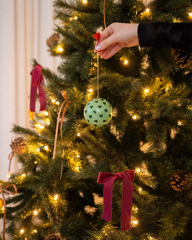 Hanmade XMAS Ball Green - Things I Like Things I Love