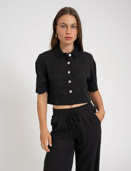 Hawa Blouse Black - Things I Like Things I Love