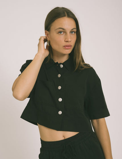 Hawa Blouse Black - Things I Like Things I Love