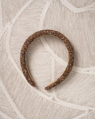 Headband Brown Melange - Things I Like Things I Love