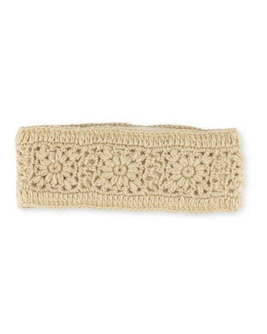 Headband Crochet Beige - Things I Like Things I Love