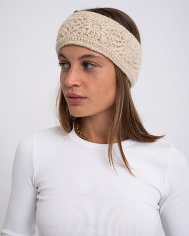 Headband Crochet Beige - Things I Like Things I Love