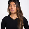 Headband Croissant Black Velvet - Things I Like Things I Love