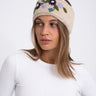 Headband Flowers Beige - Things I Like Things I Love