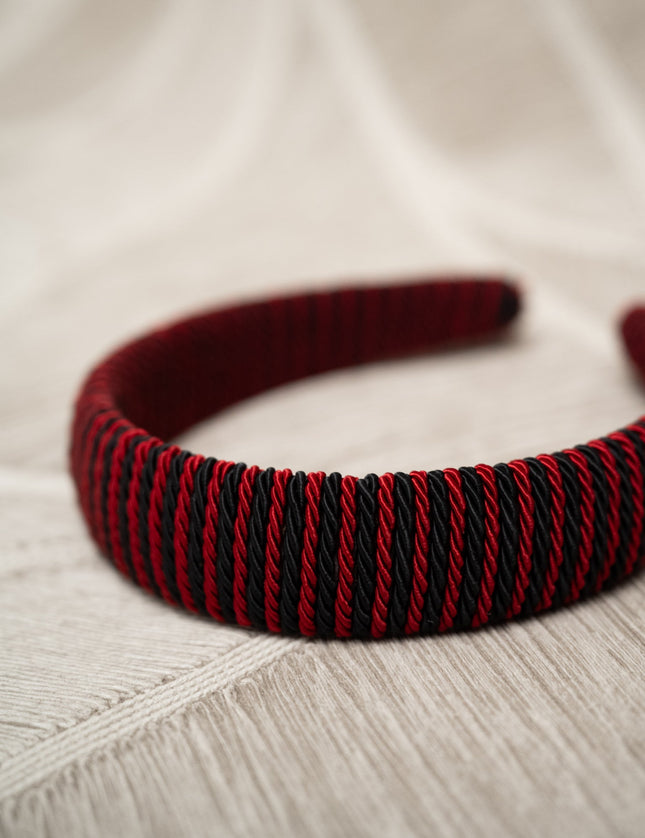 Headband Stripy Mystic Red - Things I Like Things I Love