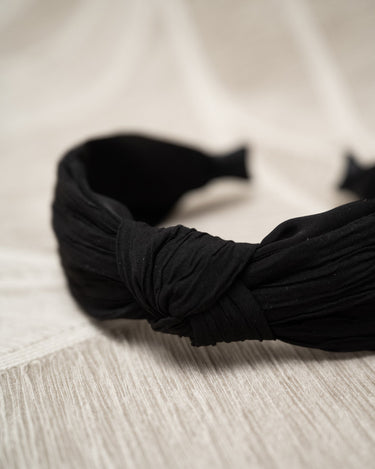 Headband Structured Black - Things I Like Things I Love