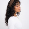 Headband Structured Brown - Things I Like Things I Love