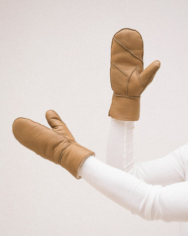 Hetta Leather Gloves - Tan - Things I Like Things I Love