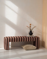 HKLiving Bench Lobby Stripe 