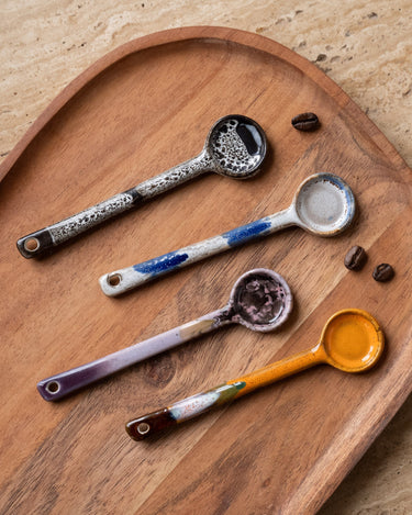 HKliving Ceramic Spoon Force - SET OF 4 - Things I Like Things I Love