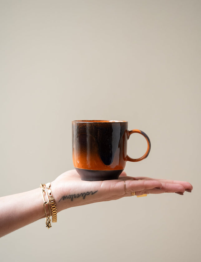 HKliving Coffee Mug Brazil - SET OF 4 - Things I Like Things I Love