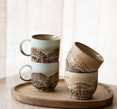 HKLIVING - Coffee Mug Shell W/ear - Things I Like Things I Love