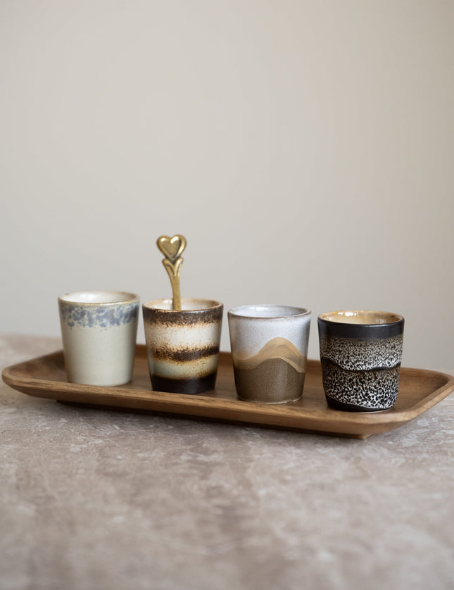 HKliving Egg Cup Granite - SET OF 4 - Things I Like Things I Love