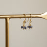 Hook Earring Lina New Iolite Blue - Things I Like Things I Love