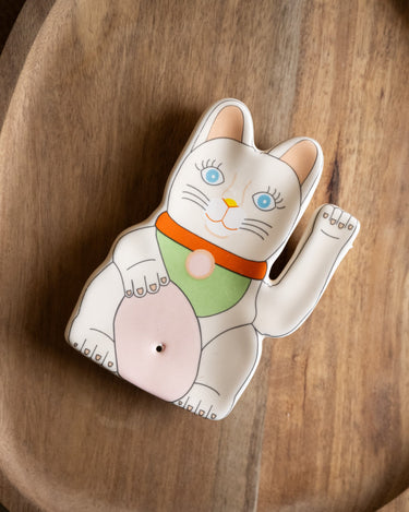 Incense Holder Lucky Cat - Things I Like Things I Love