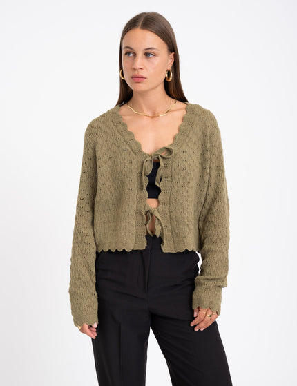 Joe Cardigan Matcha Green - Things I Like Things I Love