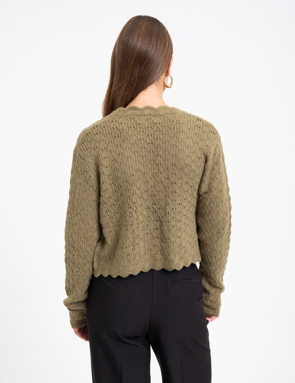 Joe Cardigan Matcha Green - Things I Like Things I Love